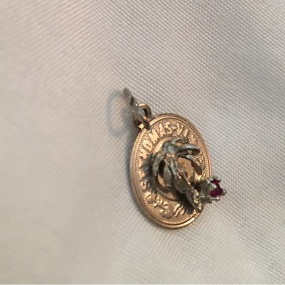 Vintage 925 Sterling Silver St. Thomas Virgin Islands Charm Pendant - Picture 4 of 11